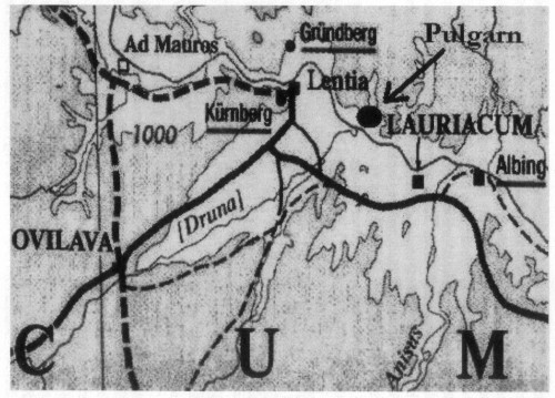 Noricum: Ovilava, Lauriacum (und Pulgarn)